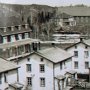 ancienne photo du village de Val-Jalbert